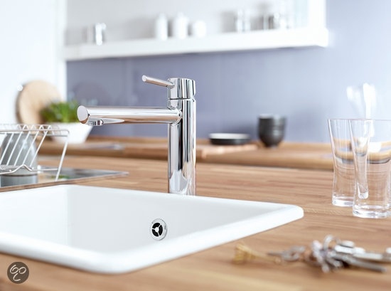 Смеситель для кухонной мойки Grohe Concetto с высоким изливом фото 3