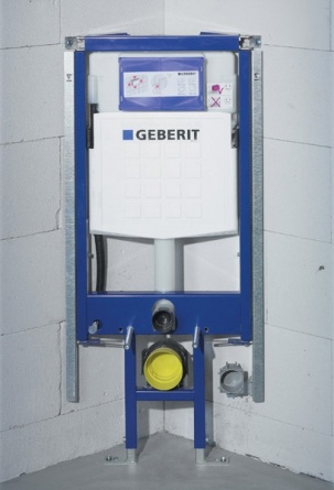 Система инсталляции для унитазов Geberit Duofix UP320 угловой монтаж фото 1