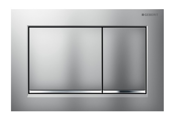 Кнопка смыва Geberit Omega 30 хром матовый фото 1