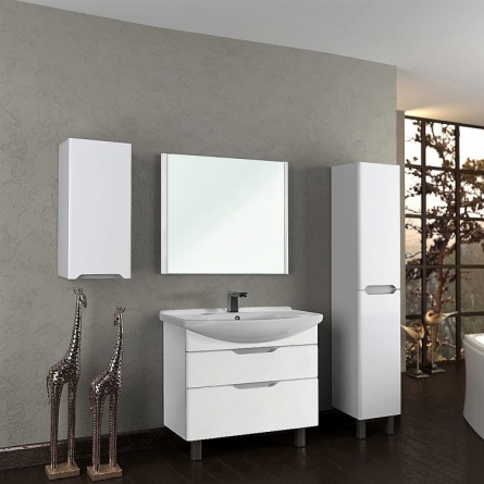 Мебель для ванной Dreja.Eco Laguna Plus 105 белая фото 1