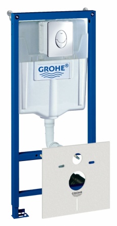 Система инсталляции для унитазов Grohe Rapid SL  4 в 1 с кнопкой смыва фото 1