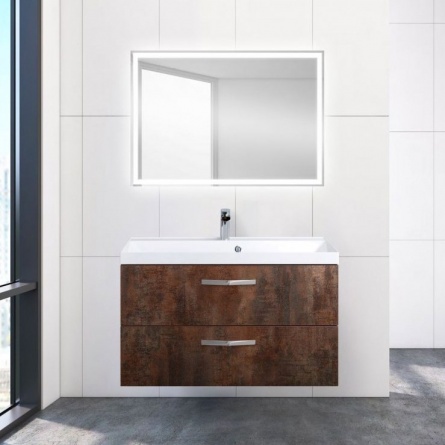 Тумба для комплекта BelBagno Aurora 90 metallo vintage фото 2
