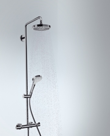 Душевая стойка Hansgrohe Croma Select S 180 2jet  с термостатом фото 3