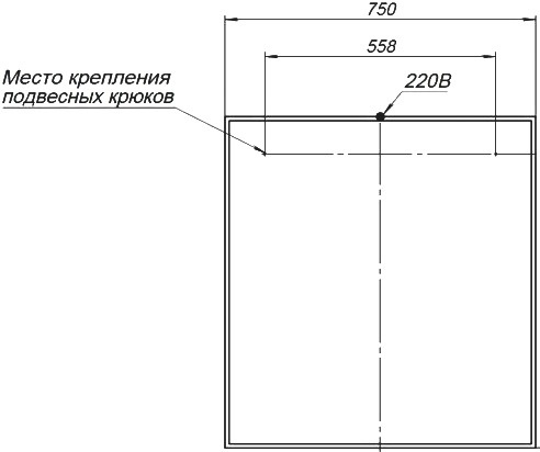 Зеркало Aquanet Nova Lite 75 дуб рошелье фото 5