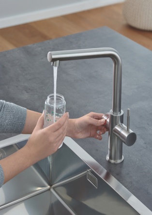 Смеситель Grohe Red II Duo 30327DC1 для кухонной мойки, с водонагревателем фото 6