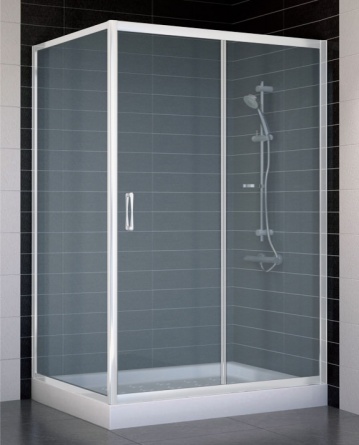 Душевой уголок Vegas Glass ZP+ZPV 120*90 01 10 стекло сатин, 120x90 фото 1