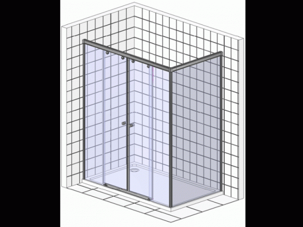 Душевой уголок Radaway Premium Plus DWD+S 160 стекло фабрик фото 2