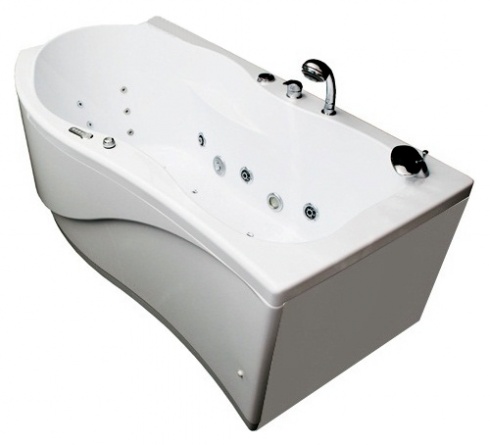 Акриловая ванна Aquanet Borneo 170x90 L фото 8