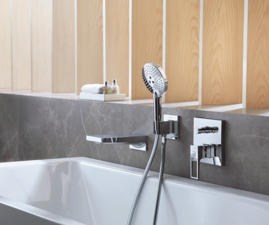 Смеситель Hansgrohe Metropol 74545000 для ванны с душем фото 4