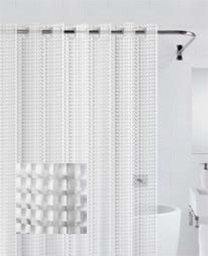 Штора для ванной Bath Plus 3D NFD-3D-clear фото 2