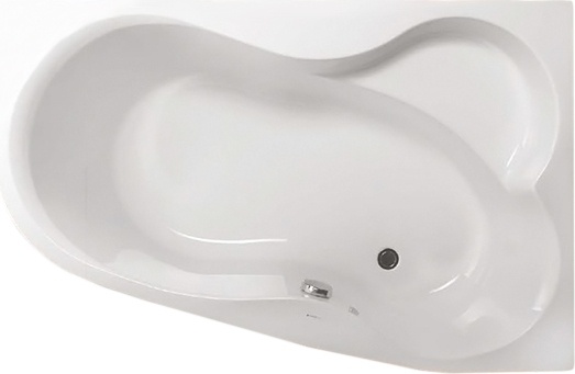 Акриловая ванна Vagnerplast Melite 160 R bianco фото 1