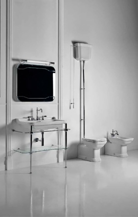 Биде напольное Kerasan Waldorf 65 см фото 4