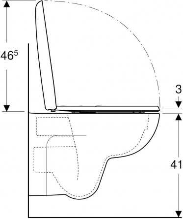 Комплект Geberit Renova Compact 500.124.TC.R фото 9